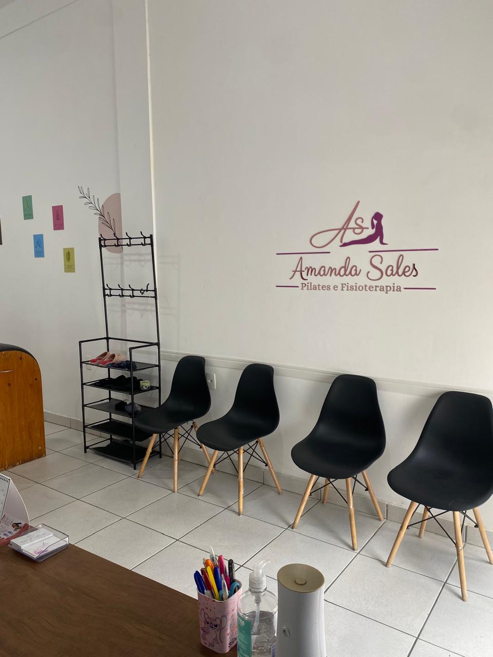 Recepção do Studio de Pilates Amanda Sales
